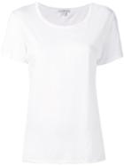 James Perse - Short Sleeve T-shirt - Women - Cotton - 3, White, Cotton