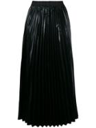 P.a.r.o.s.h. Logo Pleated Skirt - Black