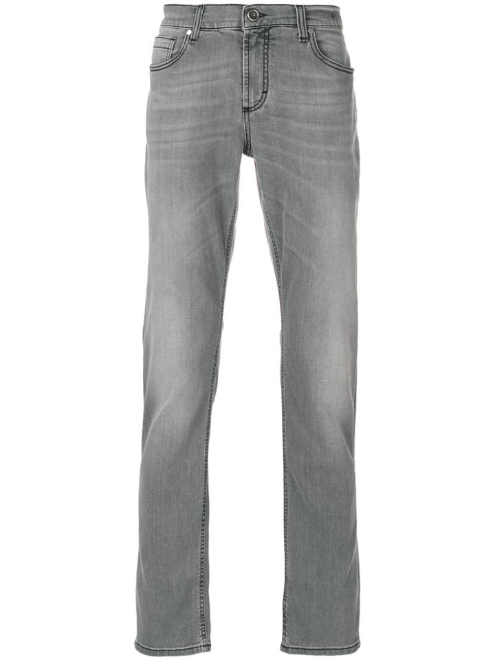 Dirk Bikkembergs Straight-leg Jeans - Grey