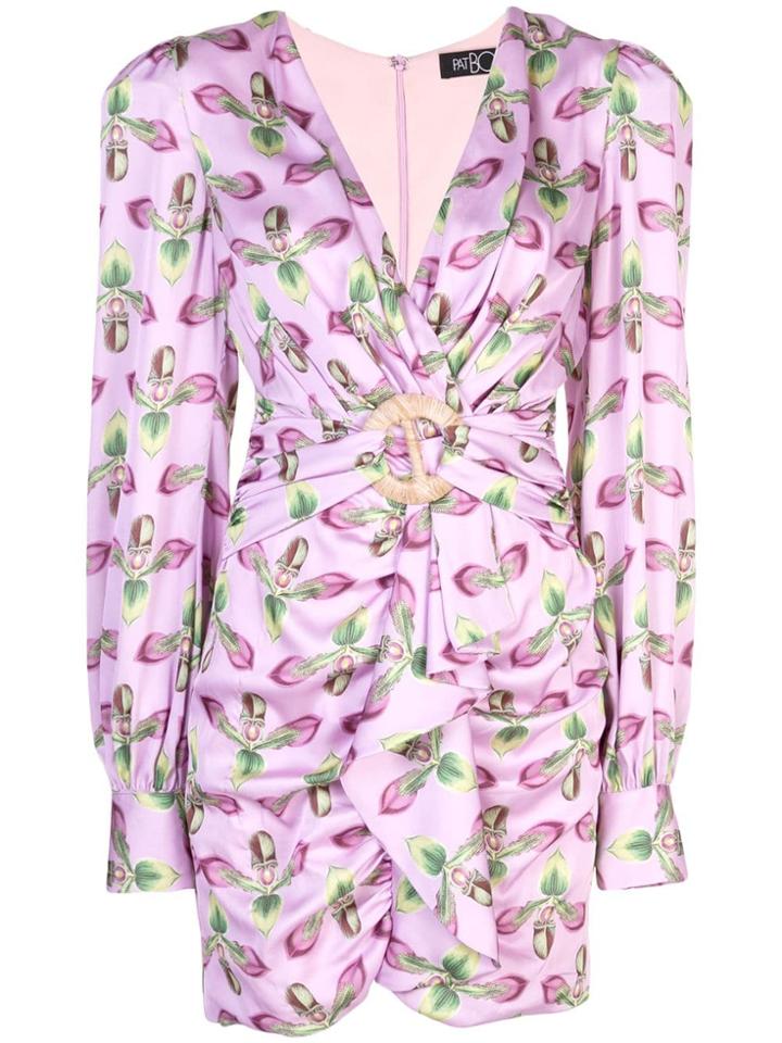 Patbo Belted Mini Dress - Pink