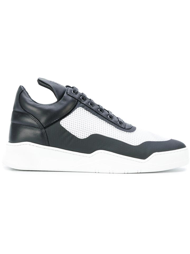 Filling Pieces Ghost Seamless Low Top Sneakers - Black