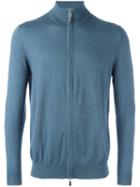 N.peal 'the Hyde Fg' Cardigan, Men's, Size: Medium, Blue, Silk/cashmere