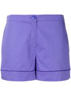 Goen.j Ruffle Trim Shorts - Red