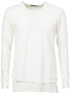 The Viridi-anne Round Neck T-shirt, Men's, Size: 1, White, Cotton