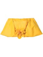 Bambah Bubble Flower Top - Yellow & Orange