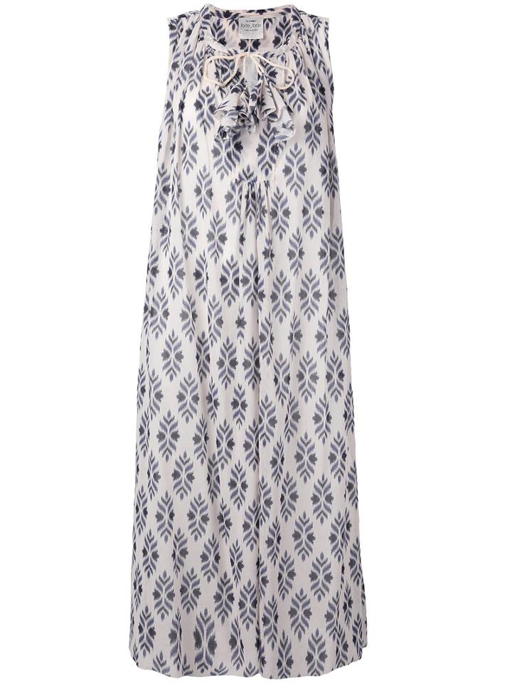 Forte Forte - Diamante Print Dress - Women - Silk/cotton - 1, White, Silk/cotton