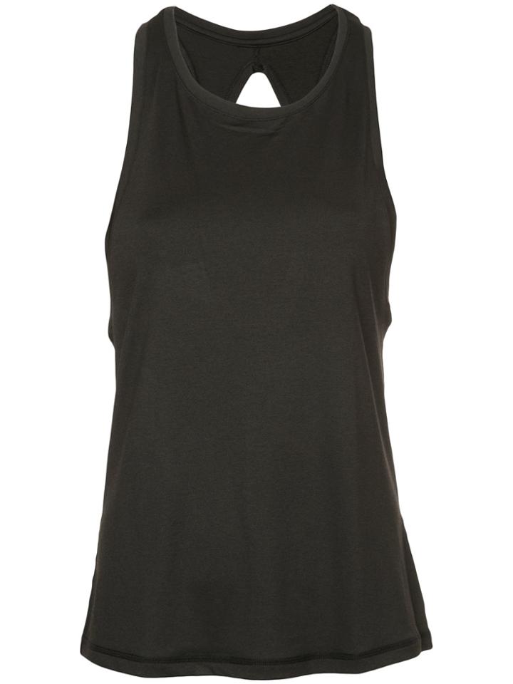 Nimble Activewear Twist Back Tank Top - Black