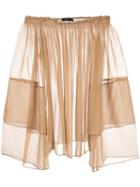 Voz Cascade Blouse - Neutrals