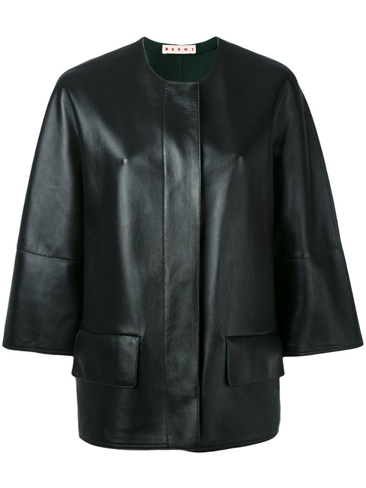 Marni Biker Jacket - Black