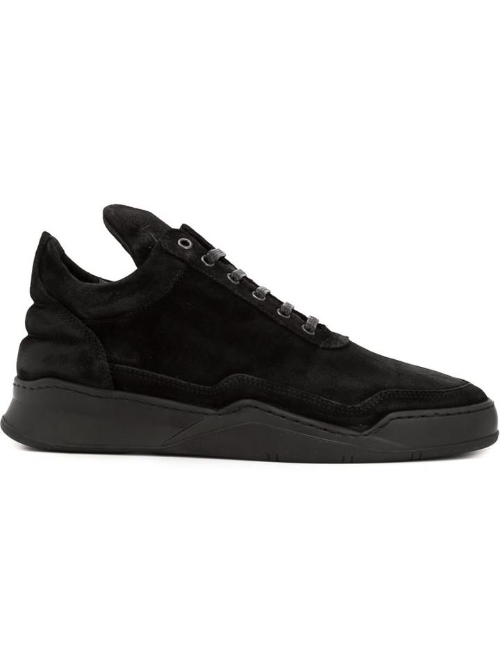 Filling Pieces Lace-up Sneakers, Men's, Size: 41, Black, Leather