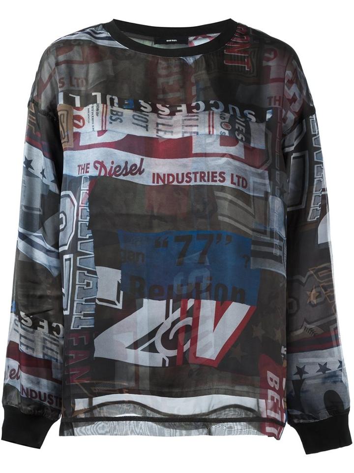 Diesel Printed Sweatshirt
