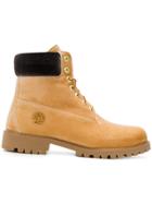 Off-white Lace-up Boots - Unavailable