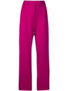 Calvin Klein 205w39nyc High-rise Straight Trousers - Pink