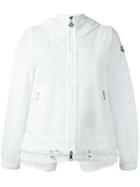 Moncler Rombou Jacket, Women's, Size: 0, White, Polyamide/polyester/cotton