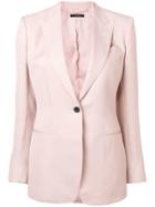 Tom Ford Classic Fitted Blazer - Pink
