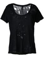 Unravel Project - Classic T-shirt - Women - Cotton - M, Black, Cotton