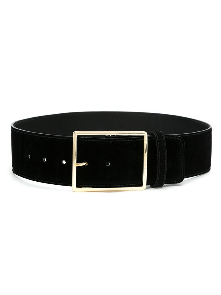 Tufi Duek Velvet Belt - Black