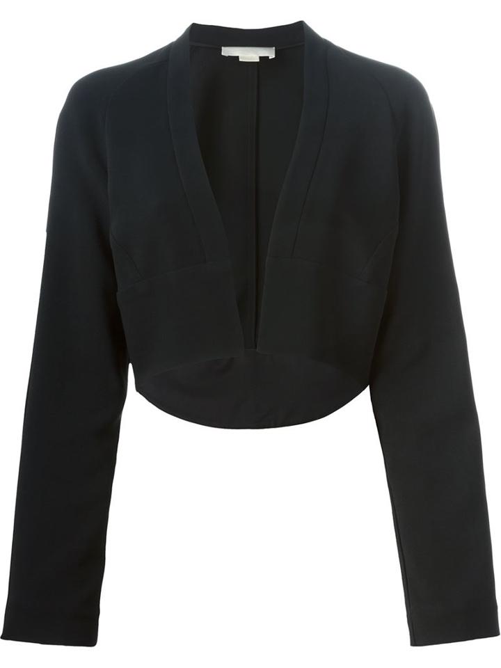 Antonio Berardi Curved Hem Bolero Jacket