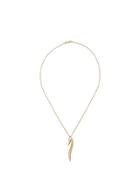 Daou 18kt Yellow Gold Phoenix Feather Diamond And Opal Pendant