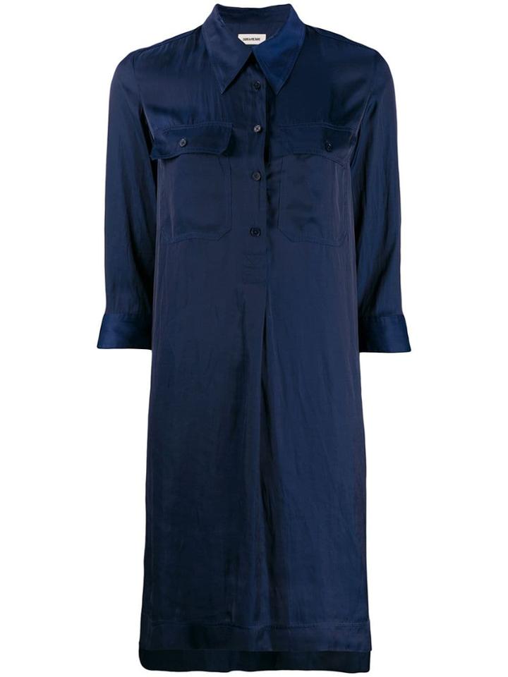 Zadig & Voltaire Roa Dress - Blue