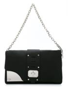 Versace Versace Dbff778dgov7 D41p Leather/fur/exotic Skins->lamb Skin, Women's, Black, Lamb Skin