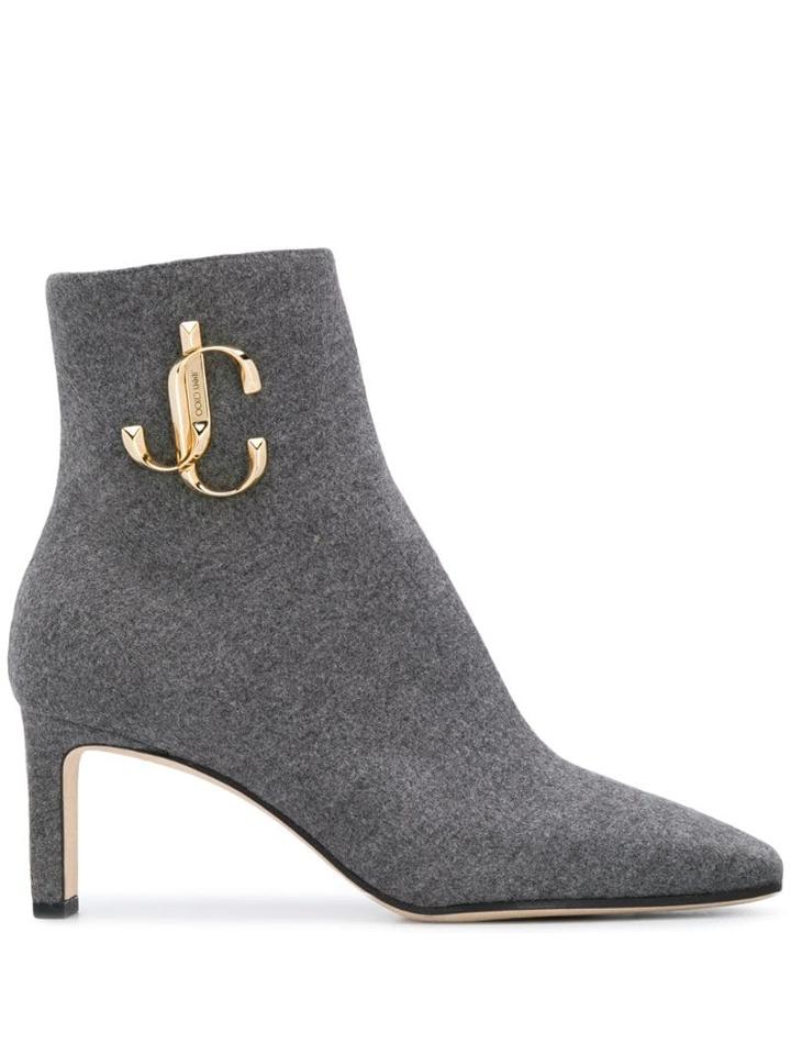 Jimmy Choo Minori 100 Boots - Black