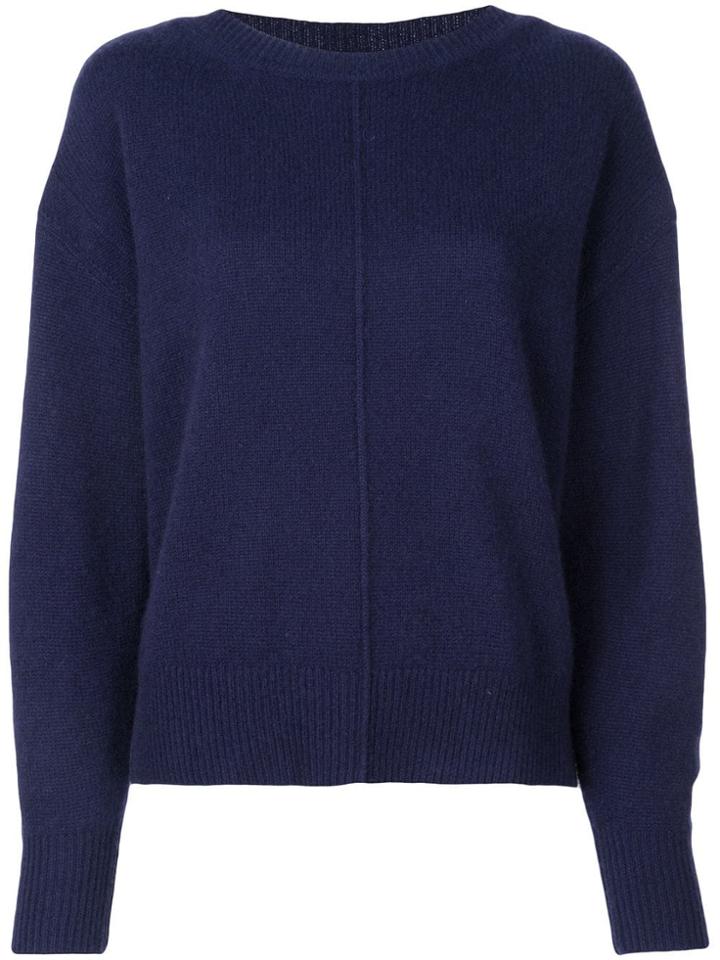 Isabel Marant Calice Round Neck Jumper - Blue