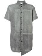 Lost & Found Rooms Large Patch Shirt, Men's, Size: Medium, Grey, Cotton