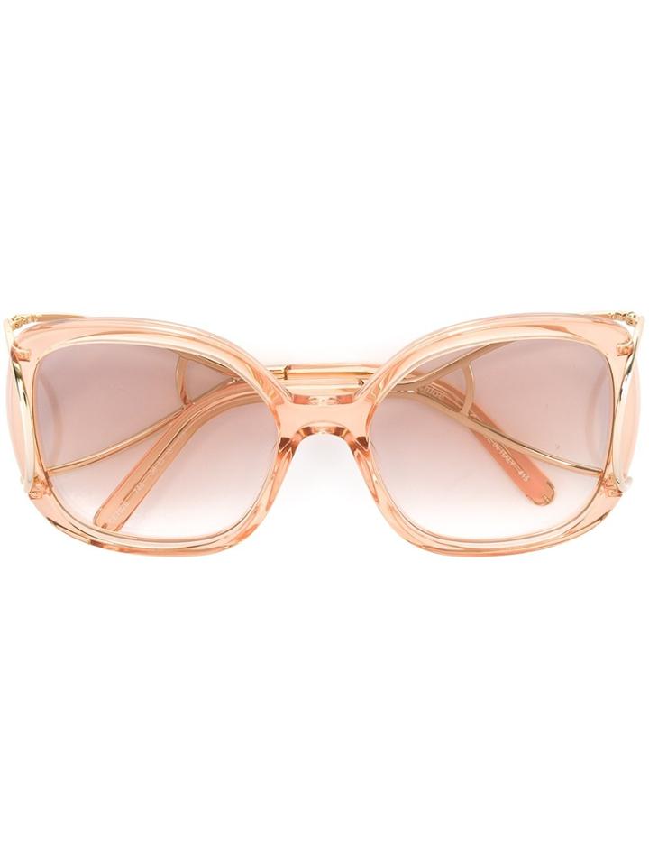 Chloé Eyewear Jackson Sunglasses - Pink & Purple