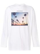 Ih Nom Uh Nit Palm Springs Print T-shirt - White