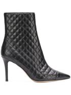 Fabio Rusconi Pointed Toe Ankle Boots - Black