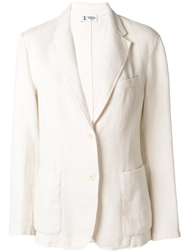 Barena Classic Blazer - White