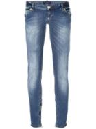 Philipp Plein Skinny Fit Jeans, Women's, Size: 27, Blue, Cotton/spandex/elastane