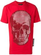 Philipp Plein Ss Skull T-shirt - Red
