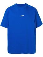 Ader Error Logo Print T-shirt - Blue