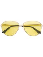 Gucci Eyewear Aviator-style Sunglasses - Gold