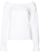 Milly Flared Sleeves Blouse - White