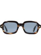 Gucci Eyewear Occhiali Rettangolari In Acetato - Brown