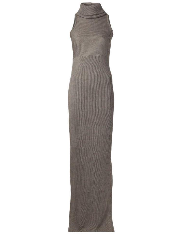 Strateas Carlucci Ribbed 'choke' Dress