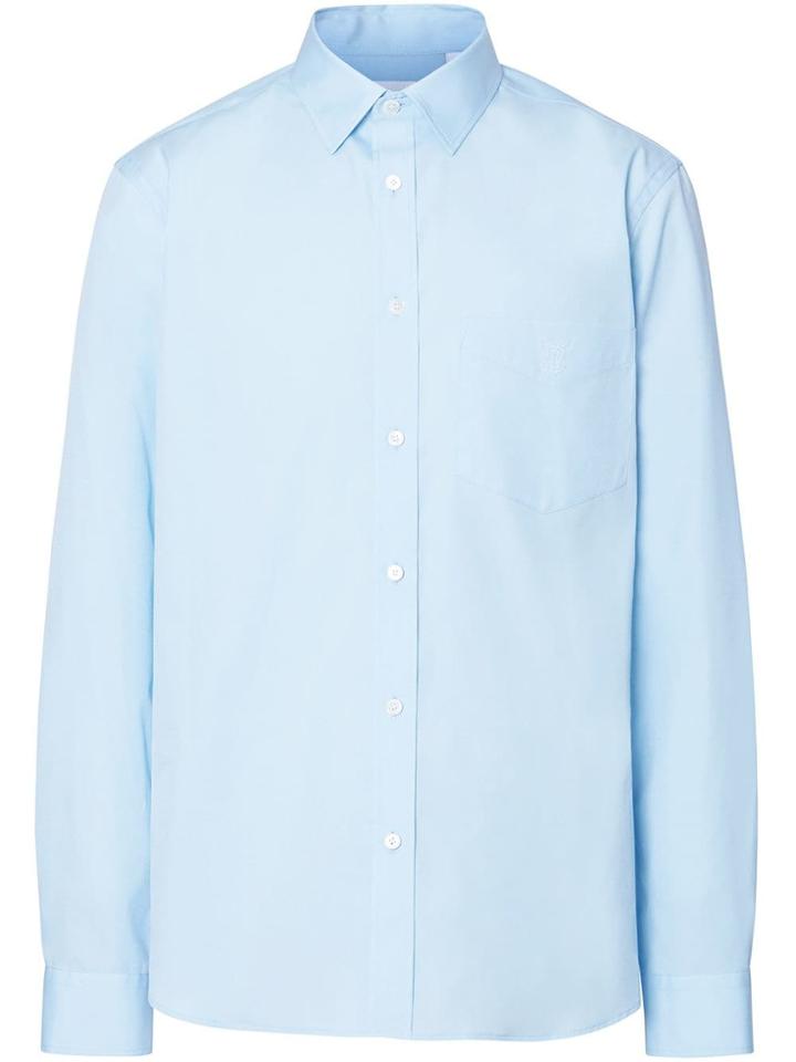 Burberry Monogram Motif Shirt - Blue