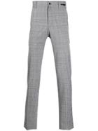 Pt01 Plaid Trousers - Grey