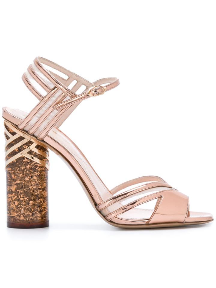 Nicholas Kirkwood Zaha Sandals - Pink & Purple