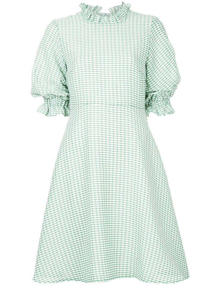 Rejina Pyo Printed A-line Dress - Green