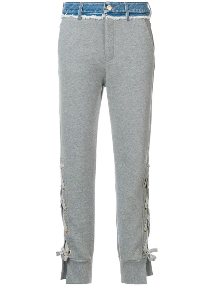 Tommy Hilfiger Jean Waist Track Pants - Grey