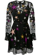 Elie Saab Star Embellished Dress - Black