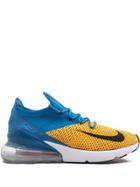 Nike Air Max 270 Flyknit Sneakers - Yellow