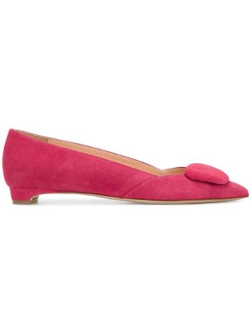 Rupert Sanderson Aga Ballerina Shoes - Pink