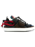 Dsquared2 Cord Detail Sneakers - Multicolour