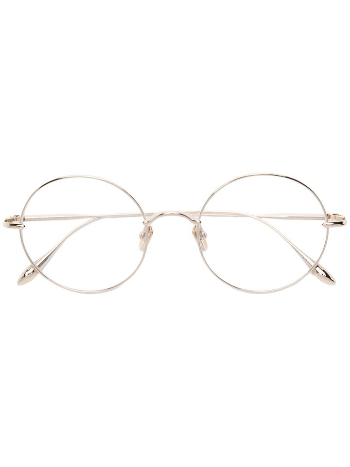 Frency & Mercury Boon Round Frame Glasses - Metallic