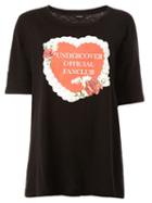 Undercover Undercover Official Fanclub Print T-shirt, Women's, Black, Cotton